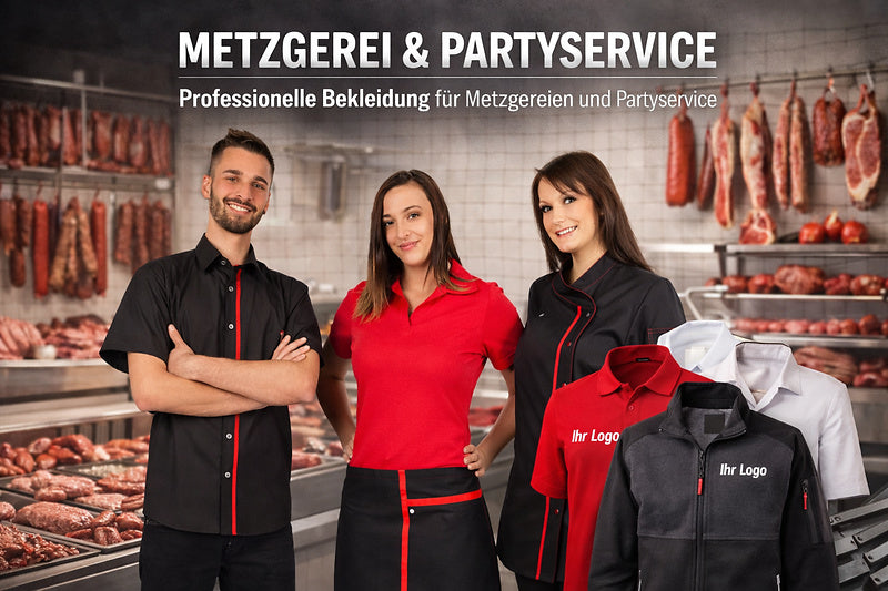 Berufsbekleidung für Metzgerei & Partyservice