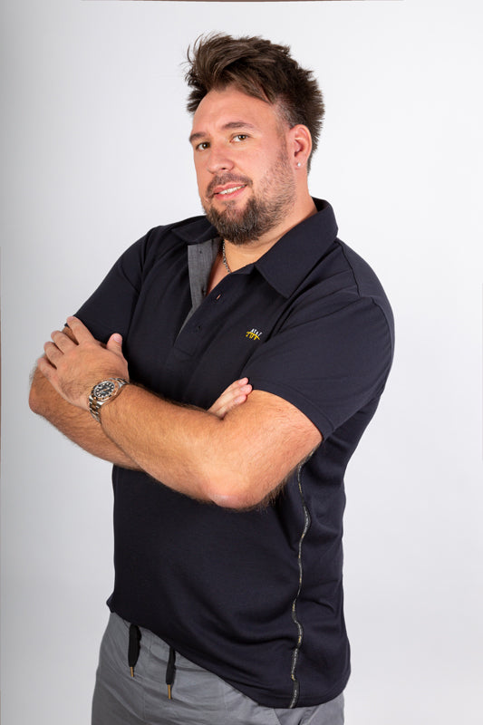 Performance Poloshirt Serpento von Alex Wieland Performance Textilien