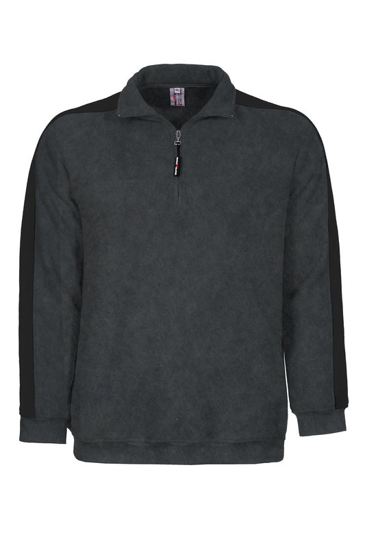 Fleece Pulli Africa in Dunkelgrau