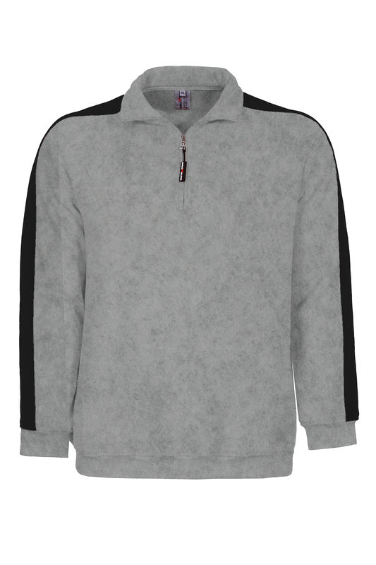 Fleece Pulli Africa in Hellgrau