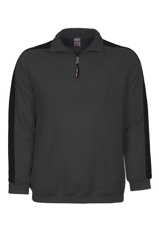 Fleece Pulli Africa in Dunkelgrau
