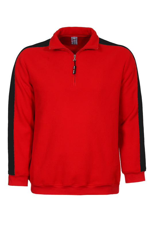 Fleece Pulli Africa in Rot