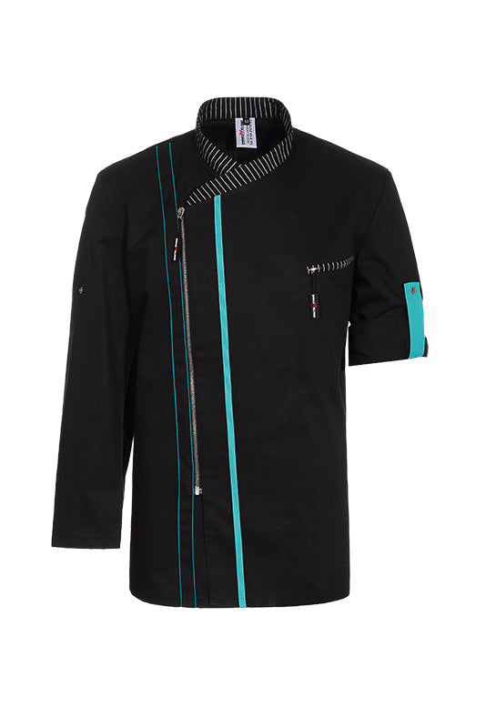 Kochjacke Alejandro_mit Reißverschluss_Serie 129 von Enrico Wieland