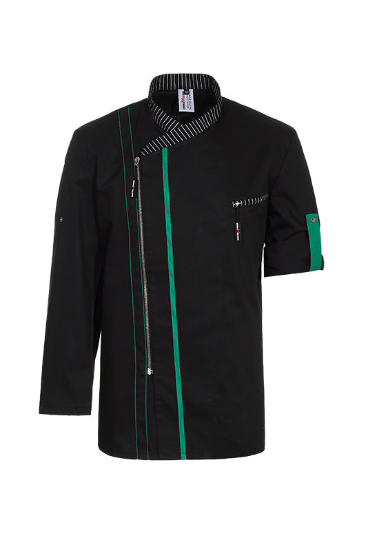 Kochjacke Alejandro_mit Reißverschluss_Serie 129 von Enrico Wieland