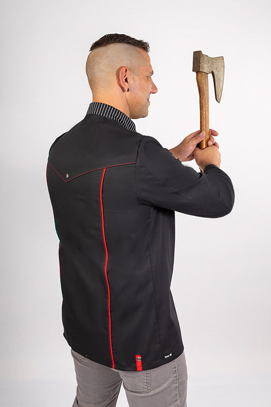 Kochjacke Alejandro_mit Reißverschluss_Serie 129 von Enrico Wieland