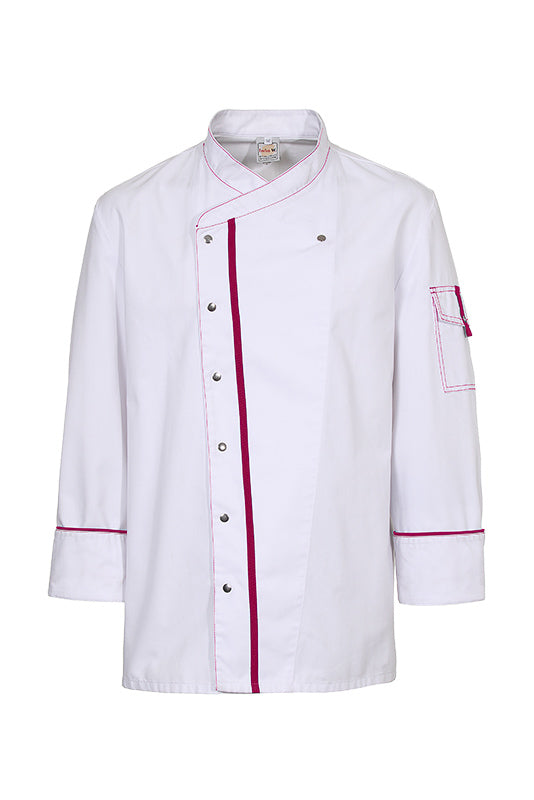 Kochjacke Alejandro_White Edition von Enrico Wieland Berufsbekleidung