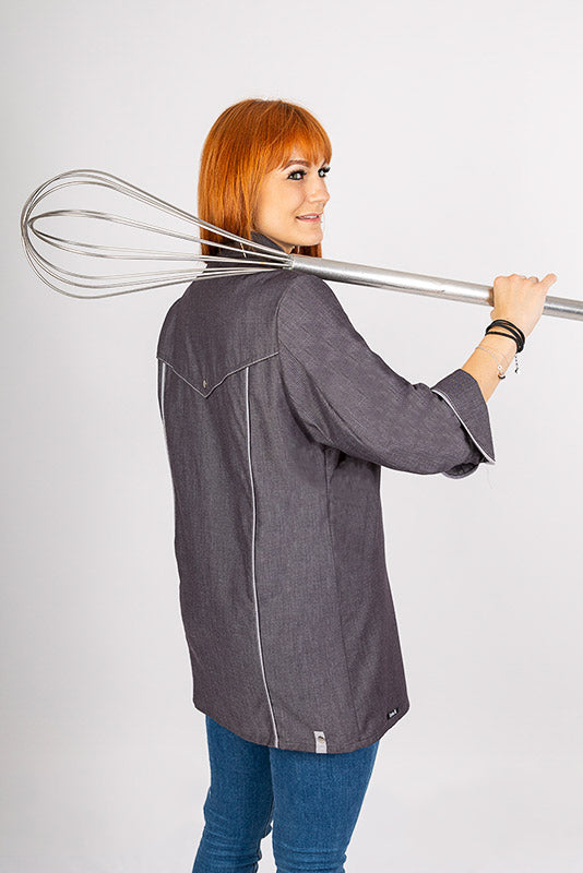 Damenkochjacke Alessia_Jeans Edition von Enrico Wieland