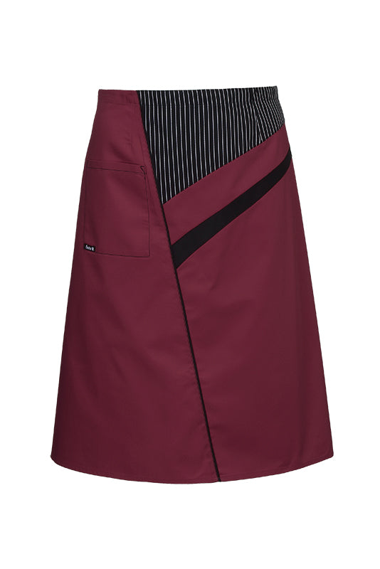 Bordeaux Vorbinde- und Bistroschürze Bahrein_Serie 129 von Enrico Wieland