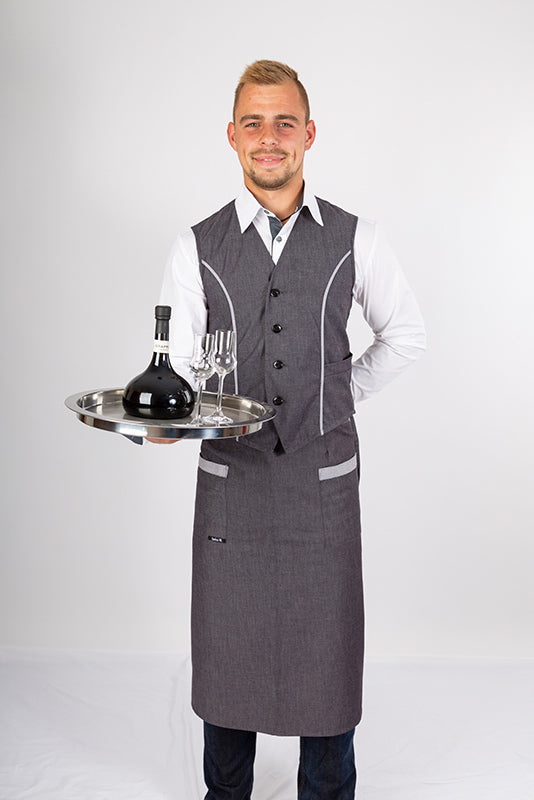 Vorbinde- und Bistroschürze Bernau_Jeans Edition von Enrico Wieland