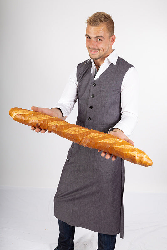 Vorbinde- und Bistroschürze Bernau_Jeans Edition von Enrico Wieland