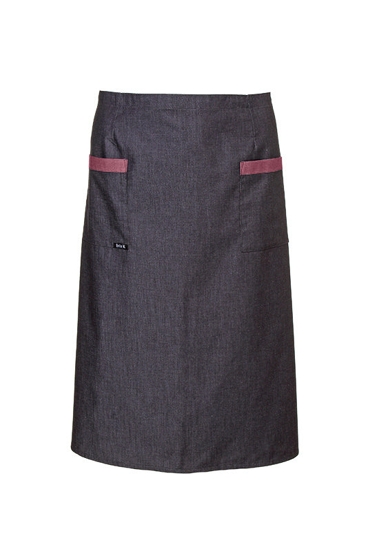 Vorbinde- und Bistroschürze Bernau_Jeans Edition von Enrico Wieland