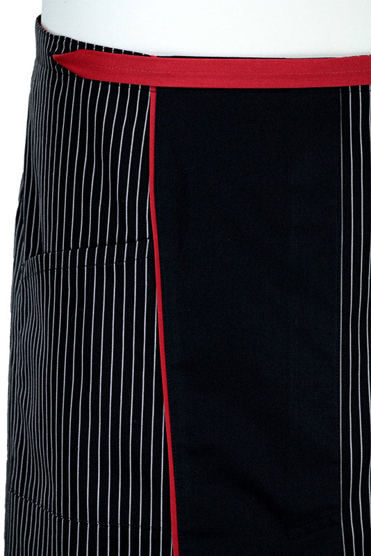 Bistroschürze Bozen_Serie 129 von Enrico Wieland Berufsbekleidung mit Gehschlitz