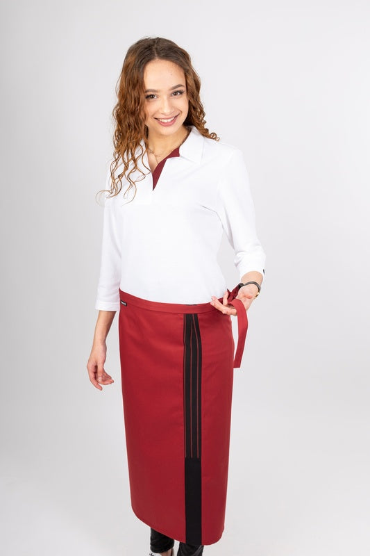 Vorbinde- und Bistroschürze Brandenburg_Black Cherry Edition