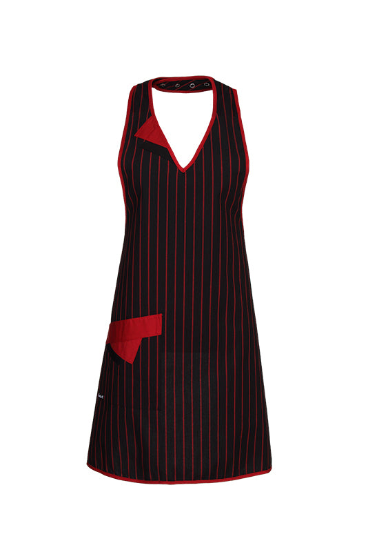 Latzschürze Conny_Black Cherry Edition