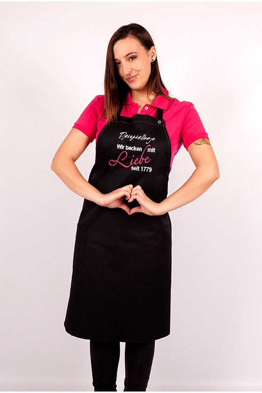 Latzschürze Dubai_Black Edition von Enrico Wieland