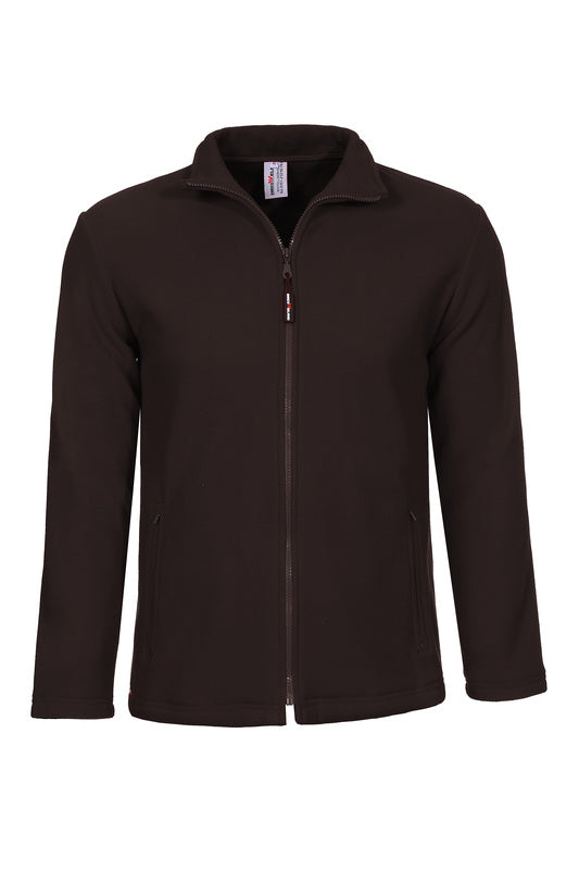 Herren Fleecejacke Elliot in Braun