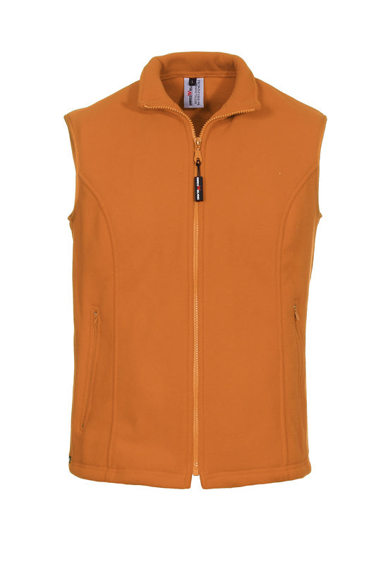 Damen Fleeceweste Elvira in Orange
