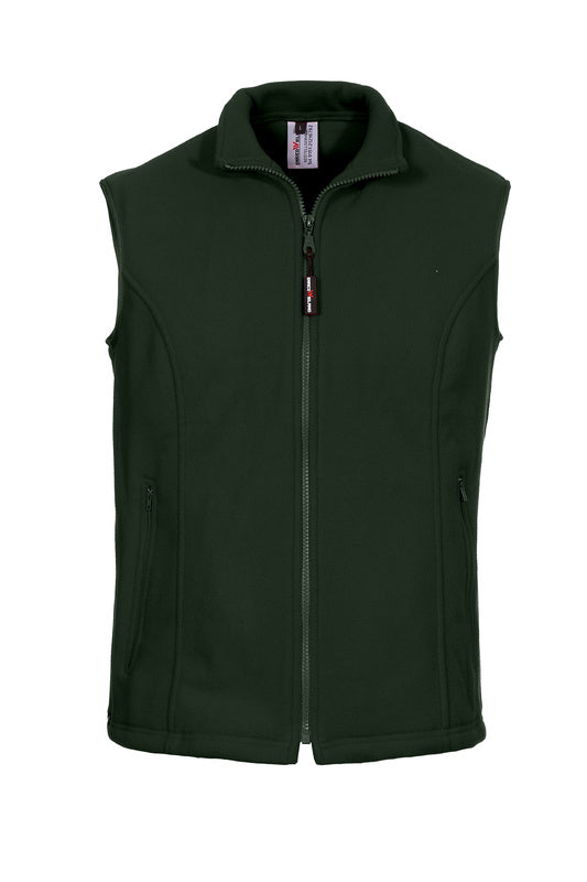 Damen Fleeceweste Elvira in Dunkelgrün