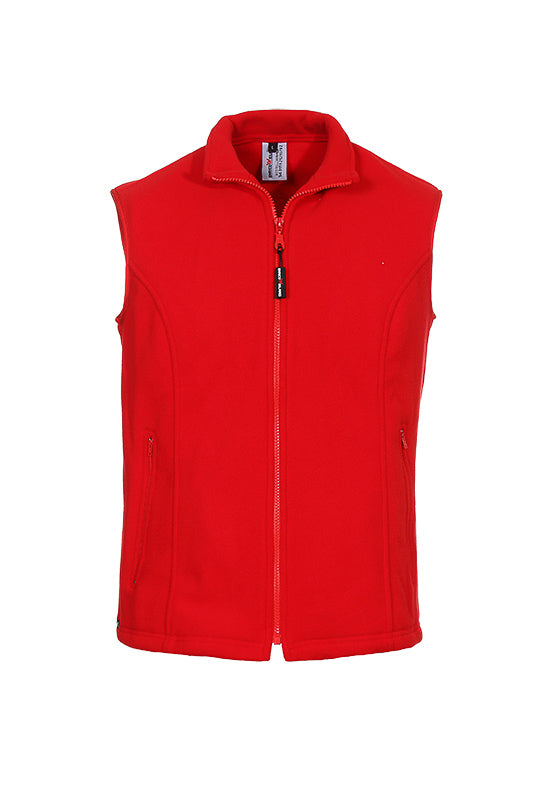 Damen Fleeceweste Elvira in Rot