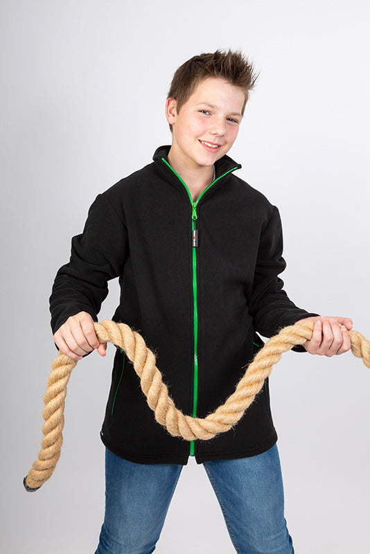 Fleecejacke Emilio_Black Edition von Enrico Wieland