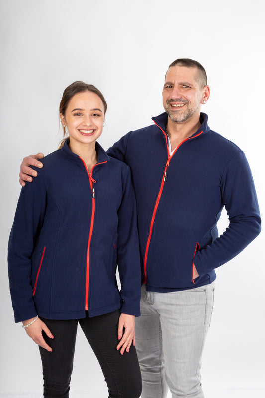 Damen Fleecejacke Emma_Navy Edition und Emilio_Navy Edition