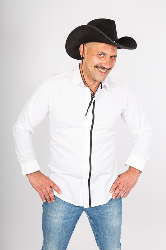 Performance Herrenhemd Falco_White Edition 