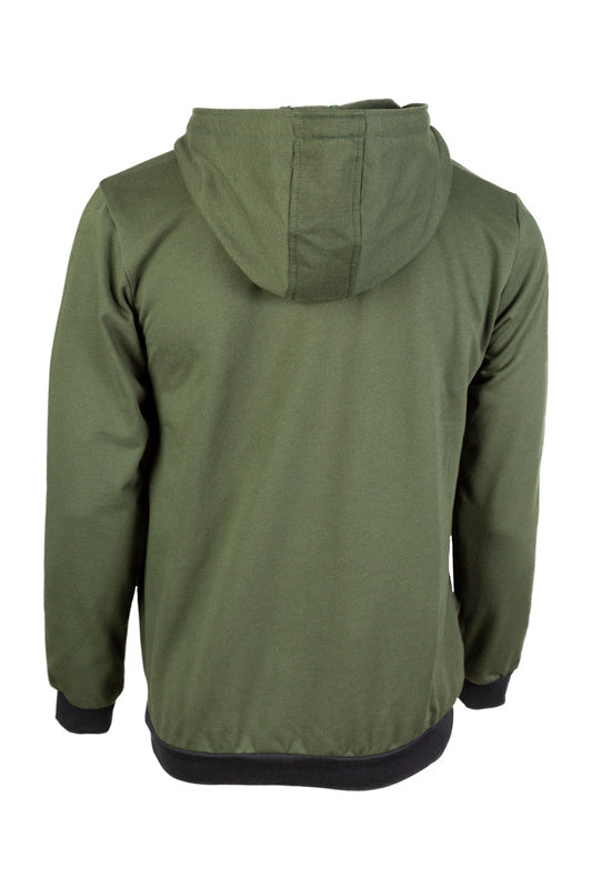 Unisex Hoodie Finnland mit Kapuze in Grün