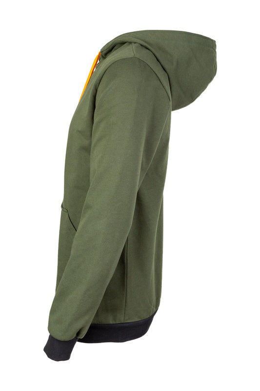 Unisex Hoodie Finnland mit Kapuze in Grün