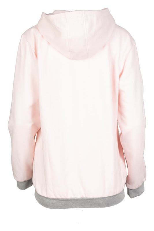 Unisex Hoodie Finnland mit Kapuze in Rosa
