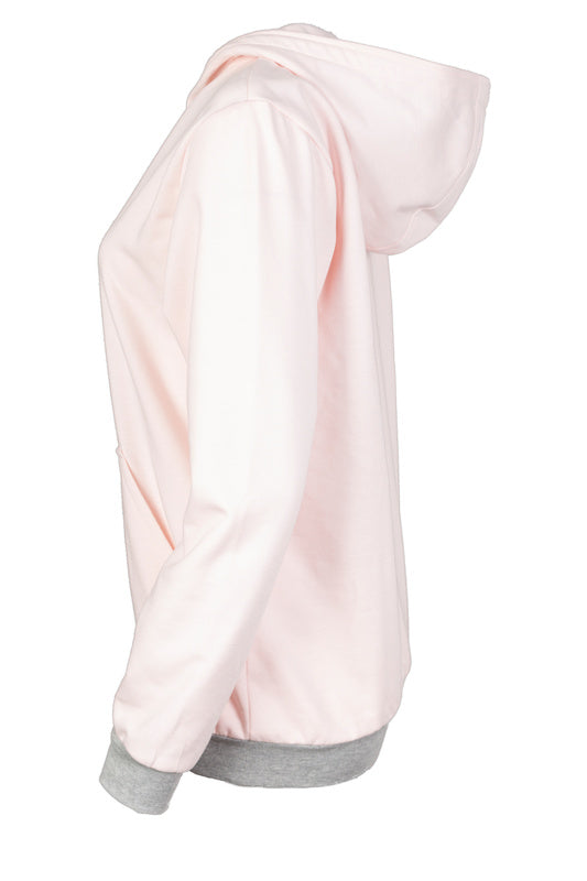 Unisex Hoodie Finnland mit Kapuze in Rosa