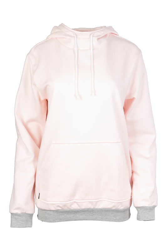 Unisex Hoodie Finnland mit Kapuze in Rosa