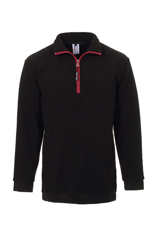 Fleece Half-Zip Pulli Asien_Black Edition von Enrico Wieland