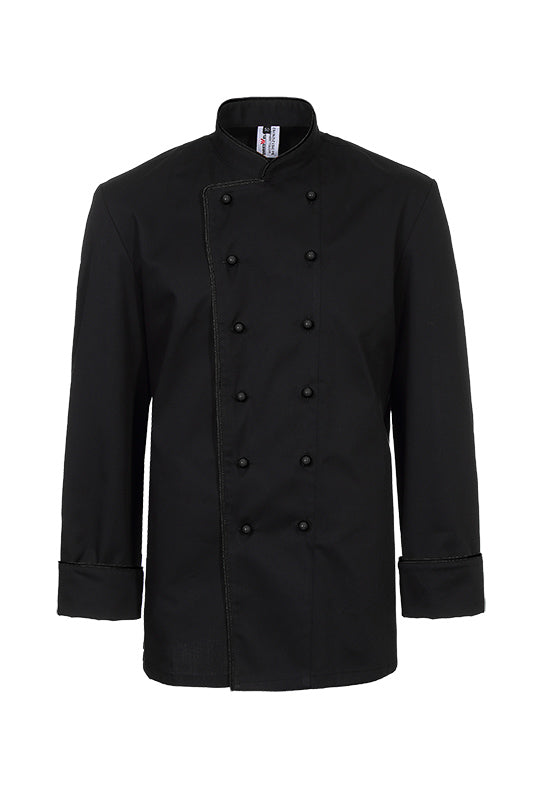 Kochjacke Heinz_Black Edition von Enrico Wieland