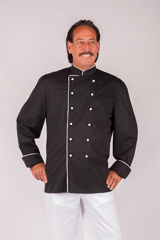Kochjacke Heinz_Black Edition von Enrico Wieland
