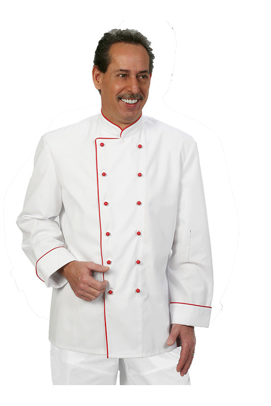 Kochjacke Heinz_White Edition von Enrico Wieland