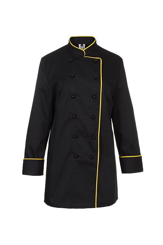Kochjacke Henriette_Black Edition von Enrico Wieland
