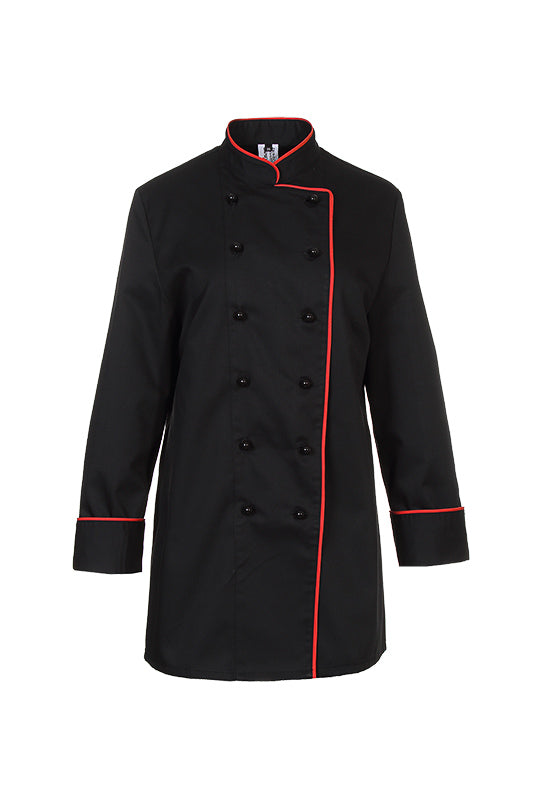 Kochjacke Henriette_Black Edition von Enrico Wieland