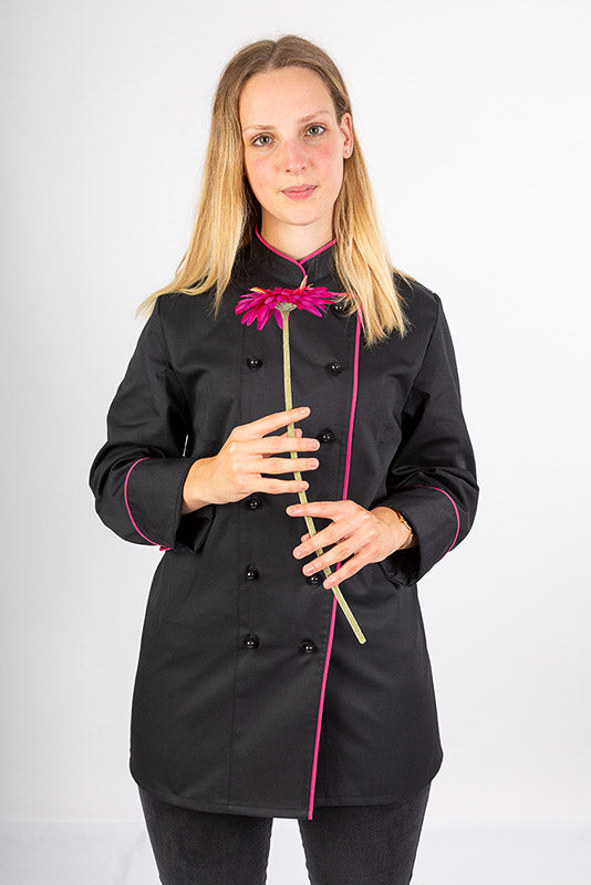 Kochjacke Henriette_Black Edition von Enrico Wieland