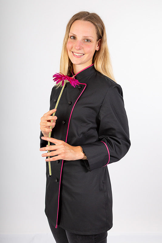 Kochjacke Henriette_Black Edition von Enrico Wieland