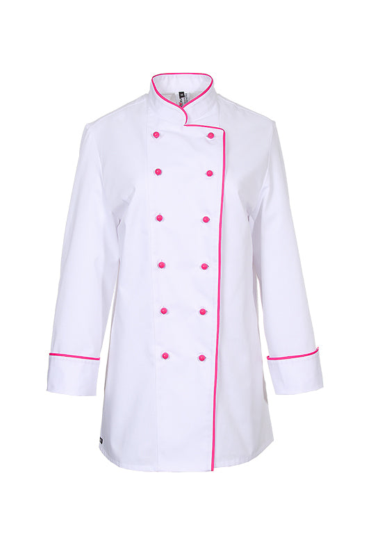 Damenkochjacke Henriette_White Edition von Enrico Wieland
