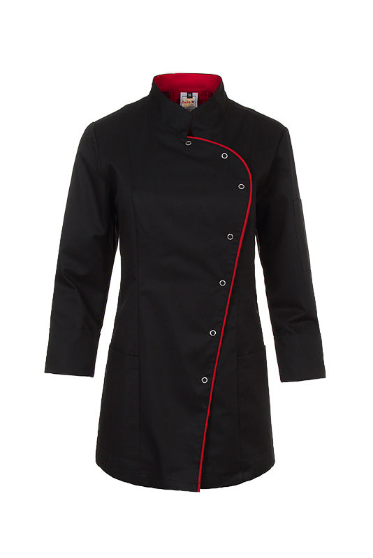 Damenkochjacke Hiara_Black Edition von Enrico Wieland