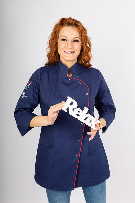 Damenkochjacke Hiara_Navy Edition von Enrico Wieland