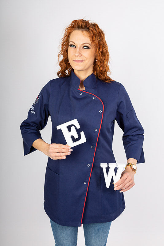 Damenkochjacke Hiara_Navy Edition von Enrico Wieland