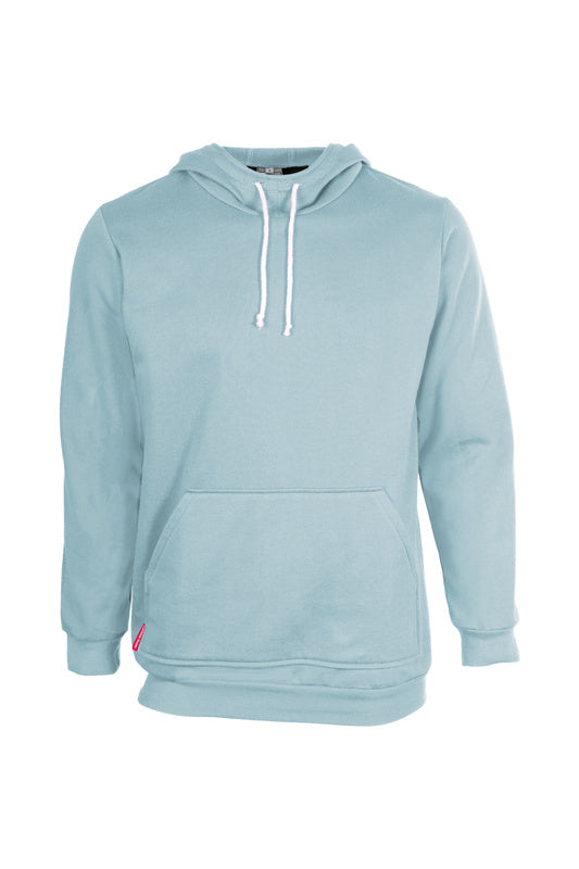 Hoodie Skandinavien in Hellblau