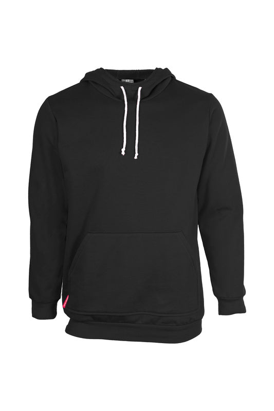 Hoodie Skandinavien in Schwarz