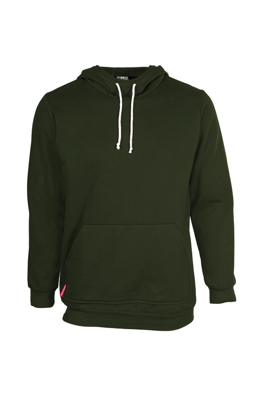 Hoodie Skandinavien in Dunkelgrün