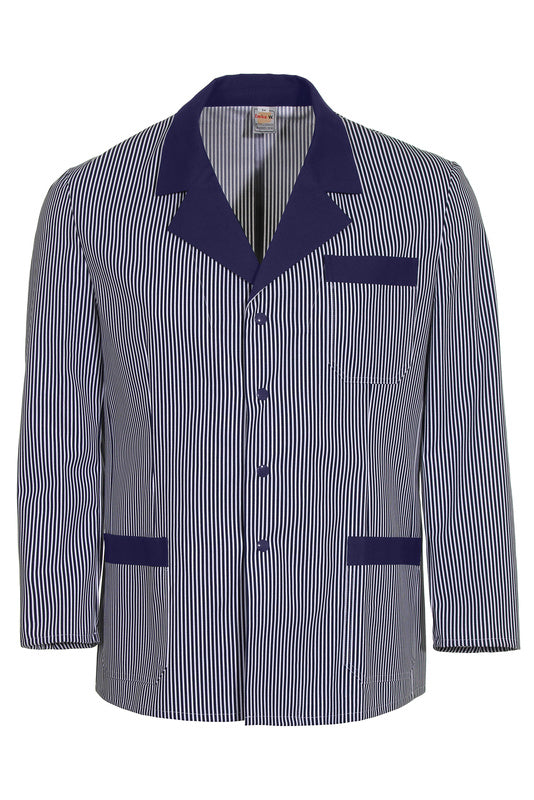 Gestreifte Metzgerjacke Lars_Classic Edition von Enrico Wieland Berufsmode