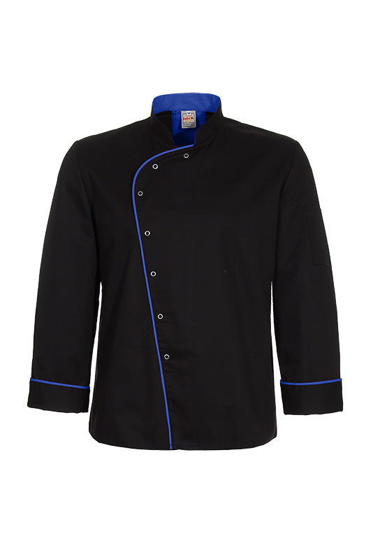 Performance Kochjacke Lorenzo_Black Edition von Enrico Wieland Berufsbekleidung