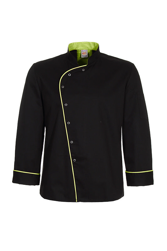 Performance Kochjacke Lorenzo_Black Edition von Enrico Wieland Berufsbekleidung