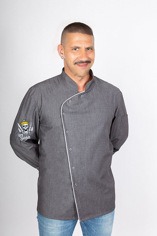 Kochjacke Lorenzo_Jeans Edition von Enrico Wieland